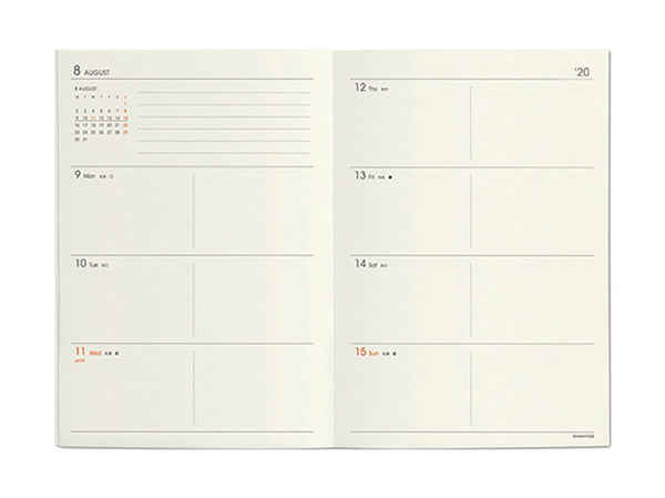 Diář Les Agenda A6 (říjen/25 - prosinec/26)