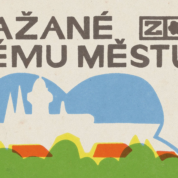 Limitovaný plakát 30x40 cm / Pražané svému městu