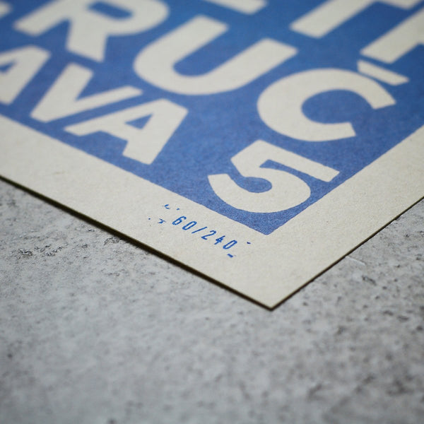 Limitovaný plakát 30x40 cm / Důl Petr Bezruč - Ostrava 5