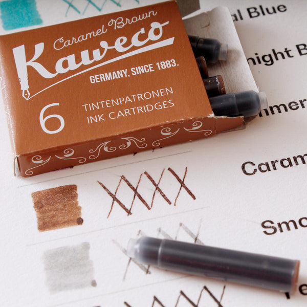 Inkoustové bombičky Kaweco / Caramel Brown