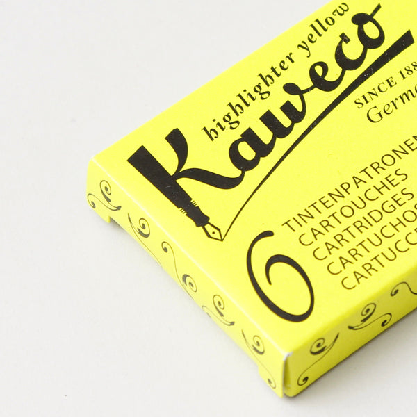 Inkoustové bombičky Kaweco / Highlighter yellow