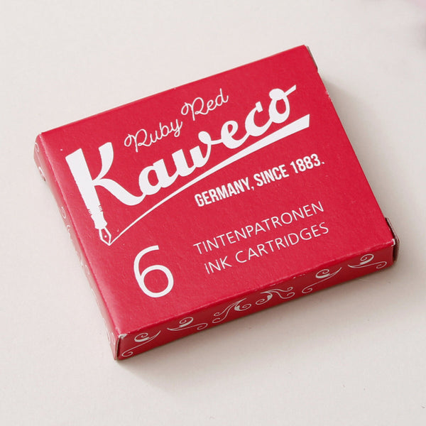 Inkoustové bombičky Kaweco / Ruby red