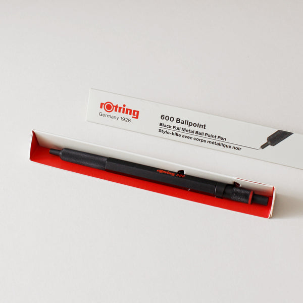 Kuličkové pero Rotring 600 / Černá
