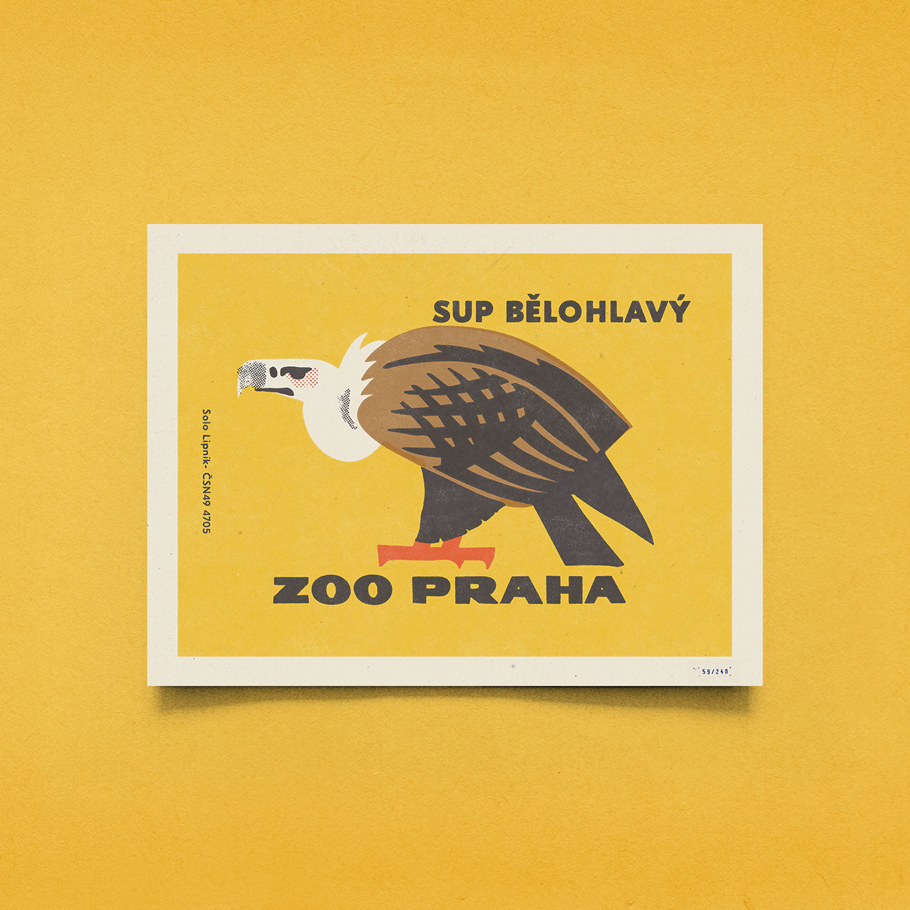 Limitovaný plakát 30x40 cm / Zoo Praha - Sup