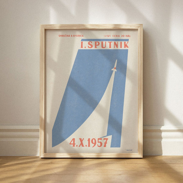 Limitovaný plakát 30x40 cm / Sputnik