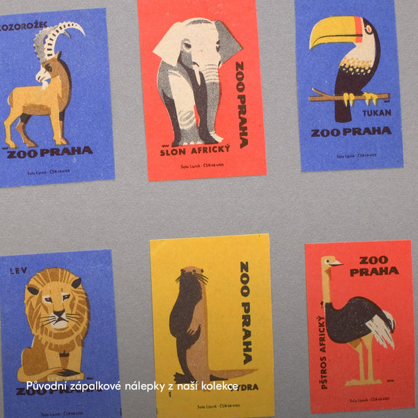 Limitovaný plakát 30x40 cm / Zoo Praha - Tukan