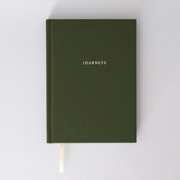 Deník v knižní vazbě / Journeys