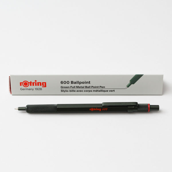 Kuličkové pero Rotring 600 / Zelená