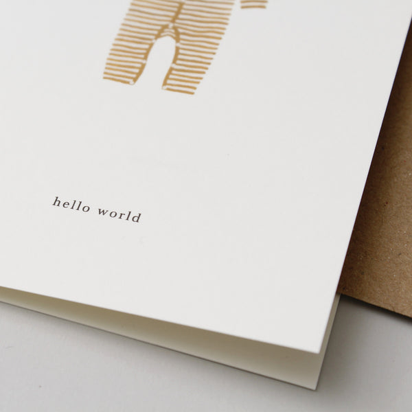 Přání s obálkou / Hello world