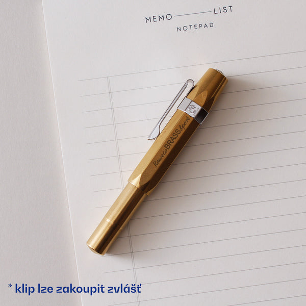 Plnicí pero Kaweco BRASS
